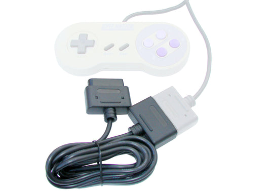 Global Game Gear GGG0034 SNES Extension Cables (2) - Reliable Performance, Ideal for Classic Gaming Setup