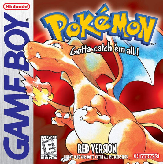 Nintendo Pokemon Red Version - Renewed with New Save Battery, Model 73073-cr