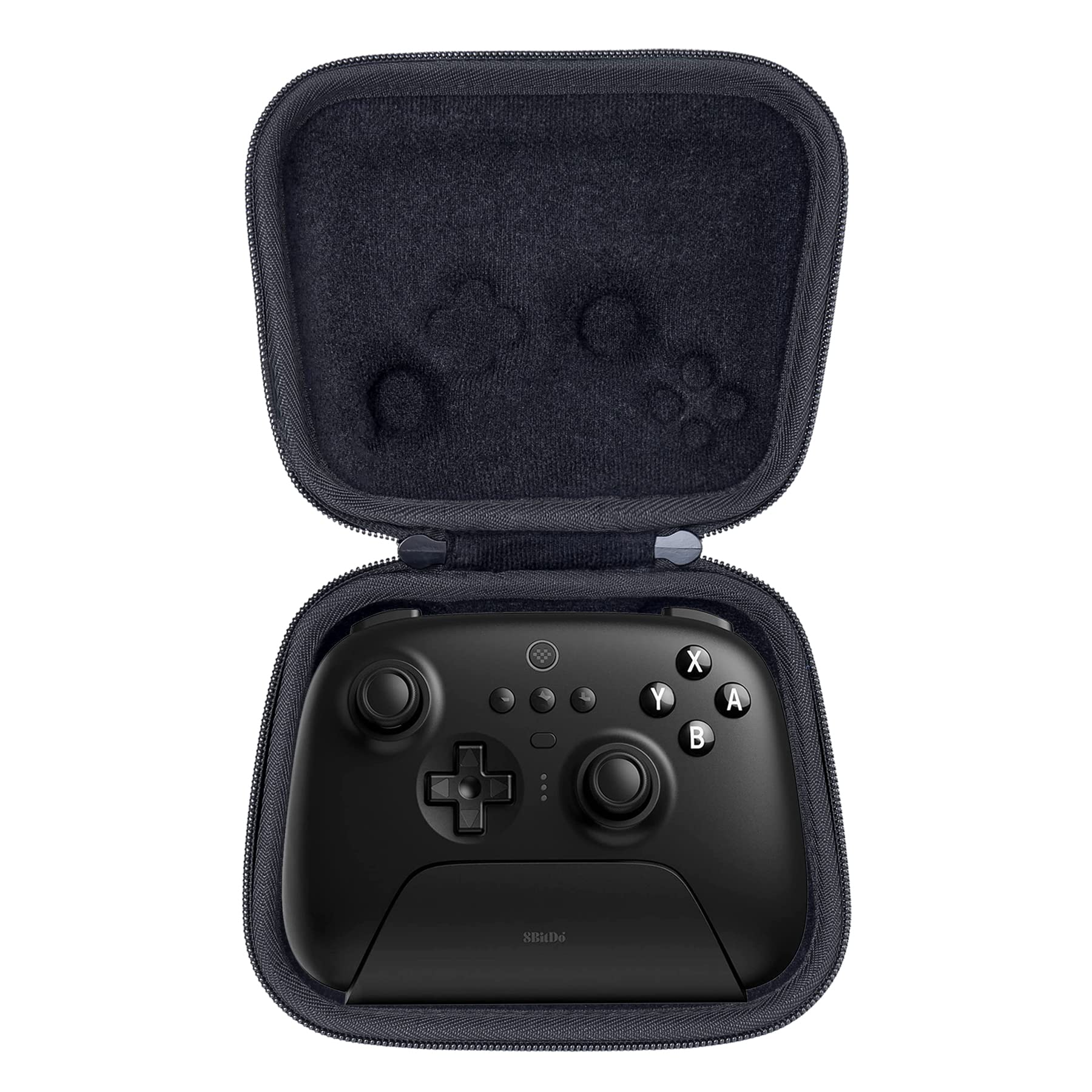 Aenllosi for 8Bitdo Ultimate 2 /Bluetooth/ 2.4g Wireless Controller and Charging Dock Hard Carrying Case, Black (Case Only)
