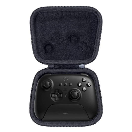 Aenllosi for 8Bitdo Ultimate 2 /Bluetooth/ 2.4g Wireless Controller and Charging Dock Hard Carrying Case, Black (Case Only)