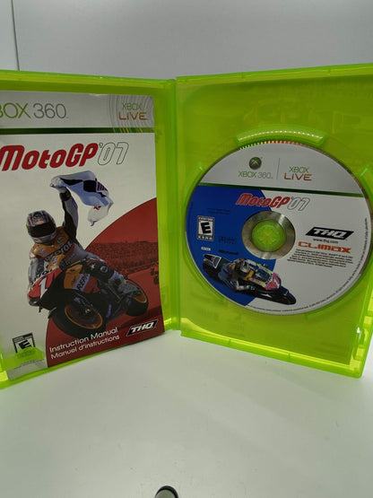 THQ MOTO GP 2007 Video Game for Xbox 360 - Racing Simulation, Model SG_B000Q328FG