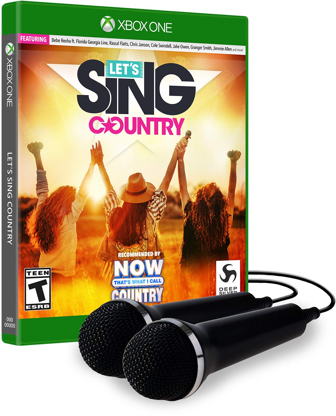 Deep Silver Lets Sing Country - Xbox One 2-Mic Bundle Edition, Model 16626
