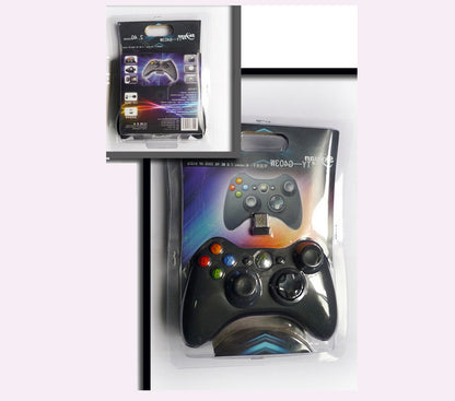 Microsoft Xbox 360 Wireless Controller - Glossy Black, Model NSF-00023, Ergonomic Design, Wireless Connectivity