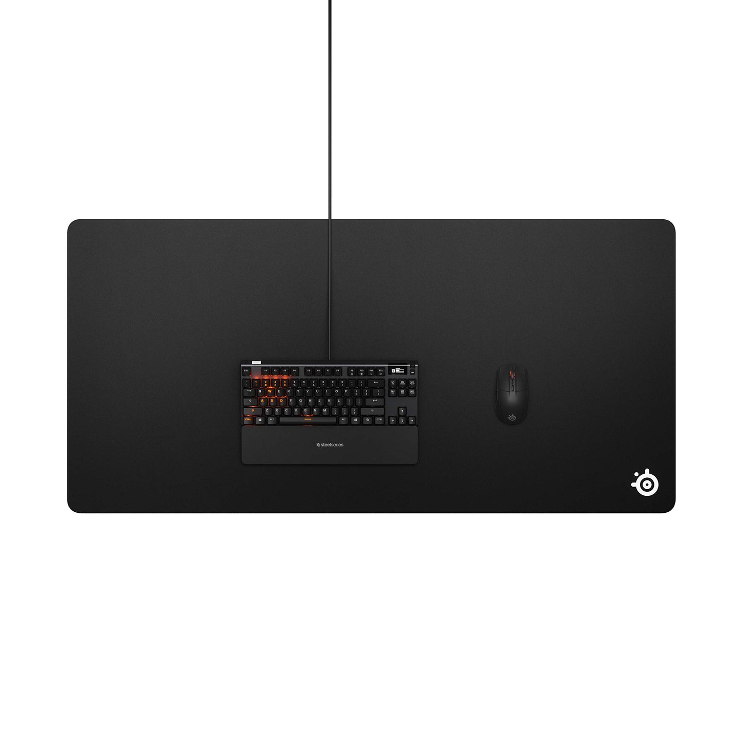 SteelSeries QcK Gaming Mouse Pad - 3XL Cloth - Optimized For Gaming Sensors - Maximum Control
