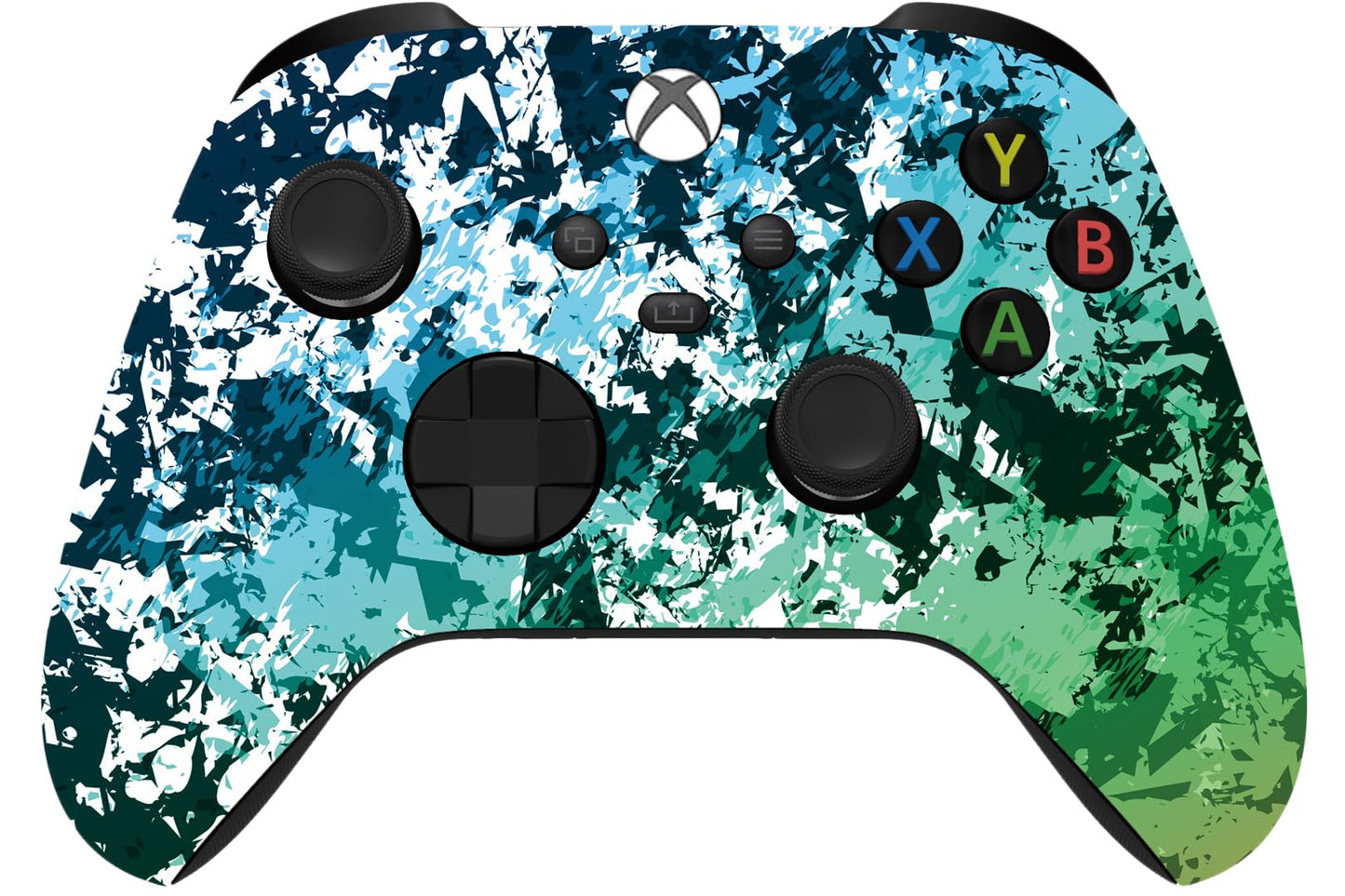 Custom Controllerzz Wireless Controller for Xbox Series X/S & One - Soft Touch Feel, X/S Polar Pixel Design