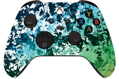 Custom Controllerzz Wireless Controller for Xbox Series X/S & One - Soft Touch Feel, X/S Polar Pixel Design