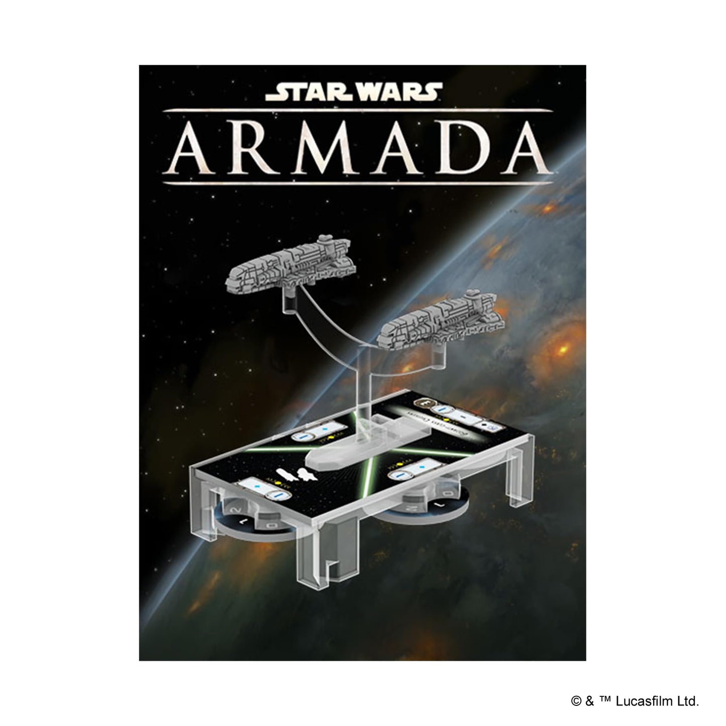Atomic Mass Games Star Wars: Armada Gozanti-Class Fleet Support Expansion Pack - 5th Galactic Empire, Multicolor, SWM18, 2 Players