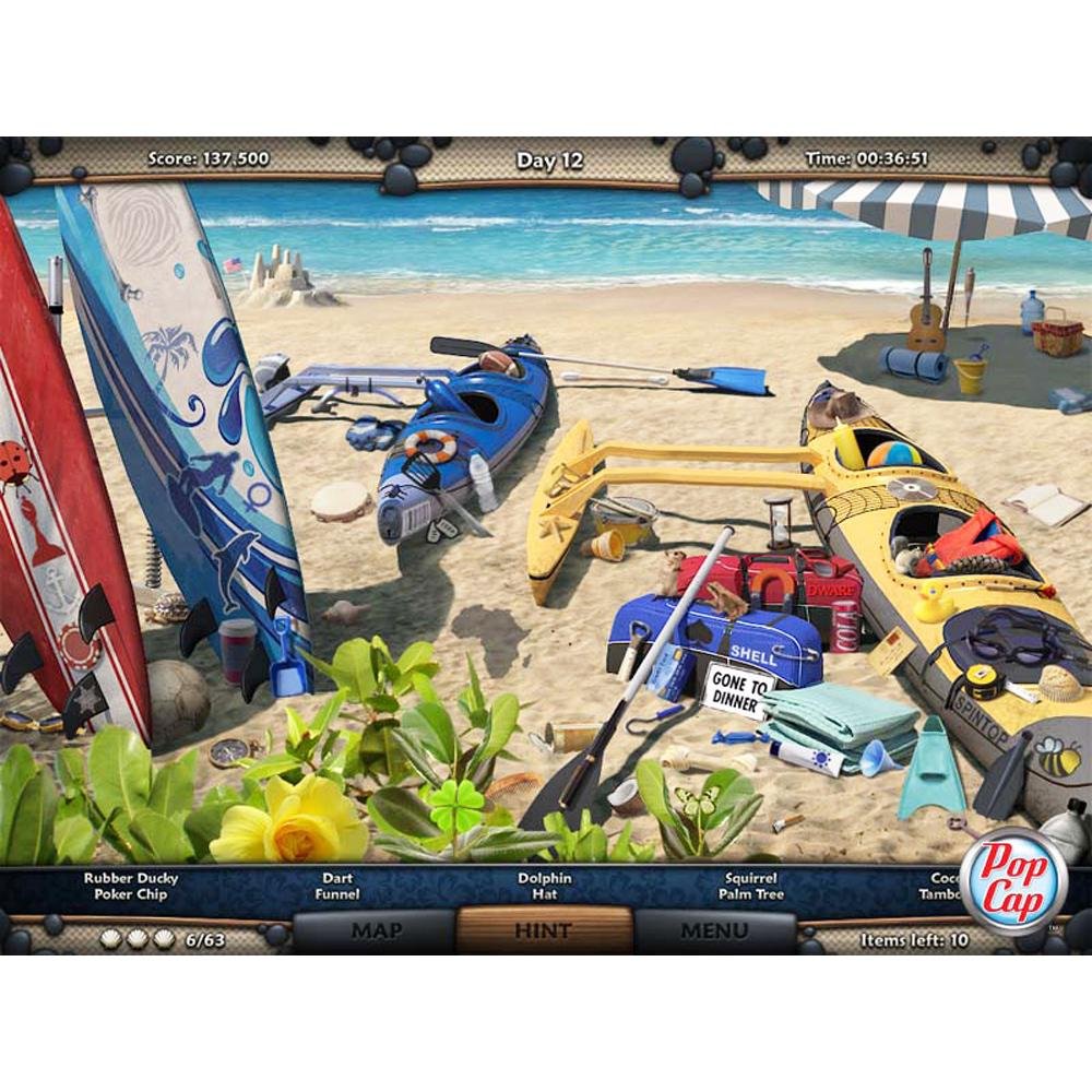 PopCap Games Vacation Quest: The Hawaiian Islands - PC Game (Model 1001-2373)