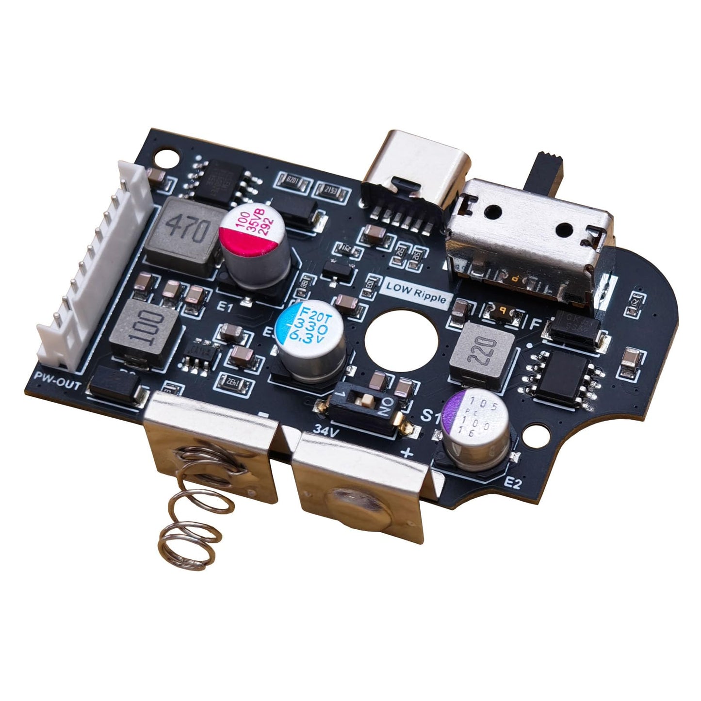 SZZCNOX USB-C Power Board Replacement Accessories for SEGA Game Gear GG Handheld Gaming Console  Game Video Converter Board Compatible with Sega Game Gear