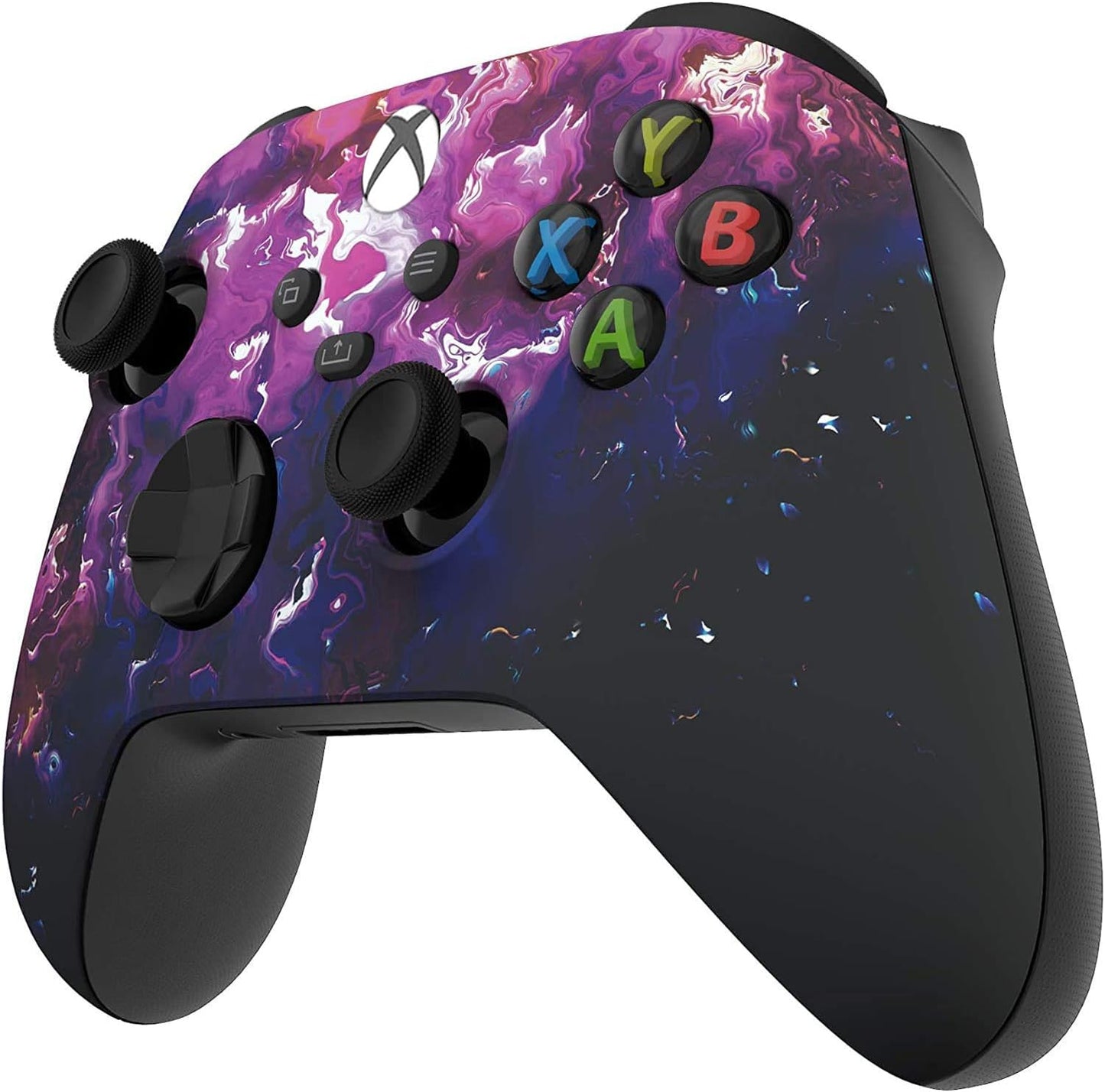 Custom Controllerzz Wireless Controller for Xbox Series X/S & One - Soft Touch Feel, X/S Purple Magma