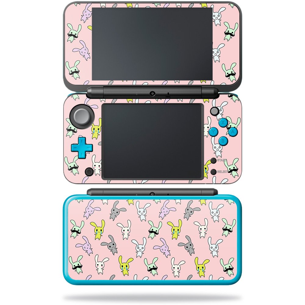MIGHTY SKINS Nintendo New 2DS XL Skin - Bunny Bunches Vinyl Decal, Durable & Easy to Apply, Model NI2DSXL-Bunny Bunches
