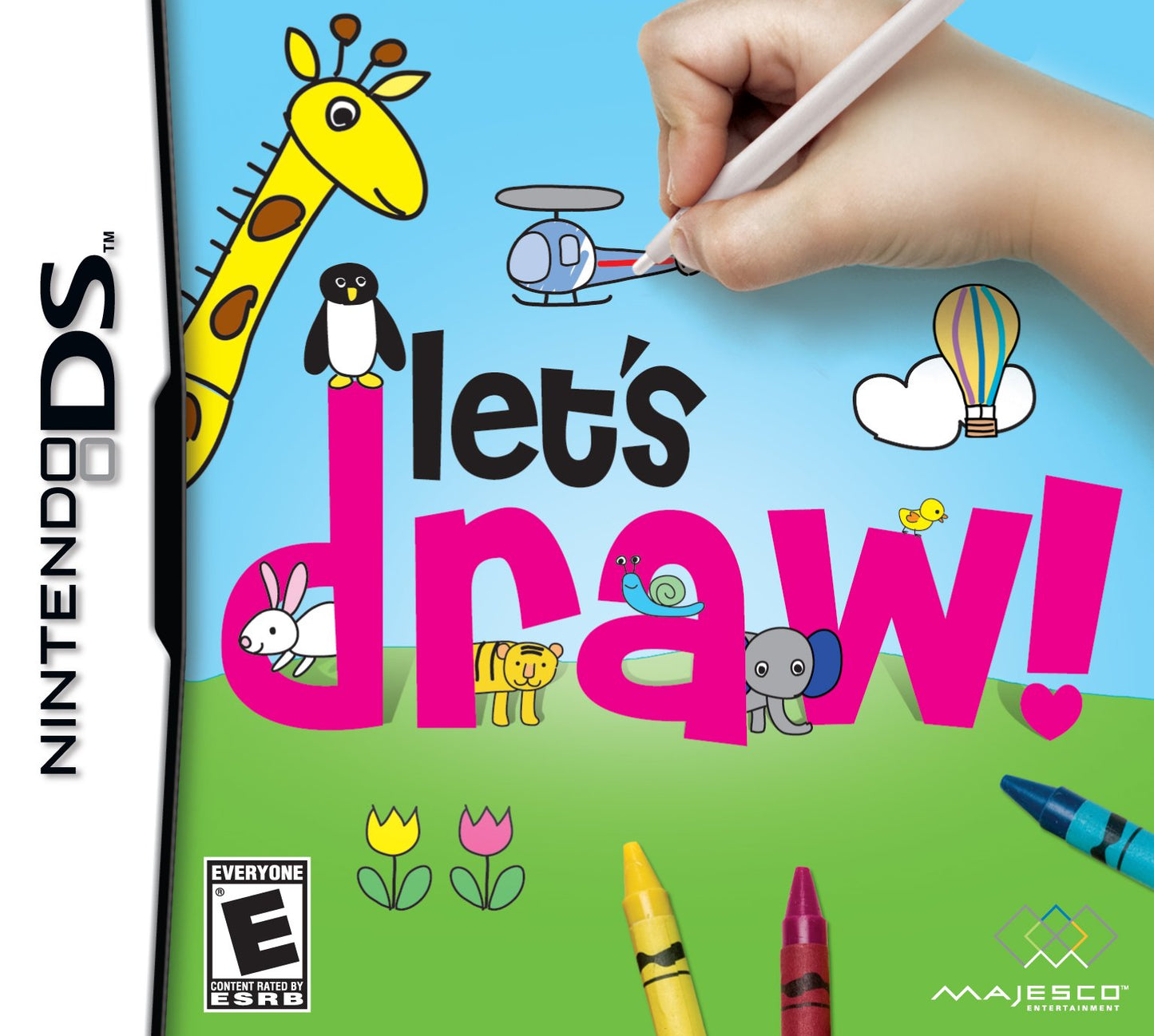 Majesco Lets Draw! Game - Model 1661, Perfect for Creative Fun