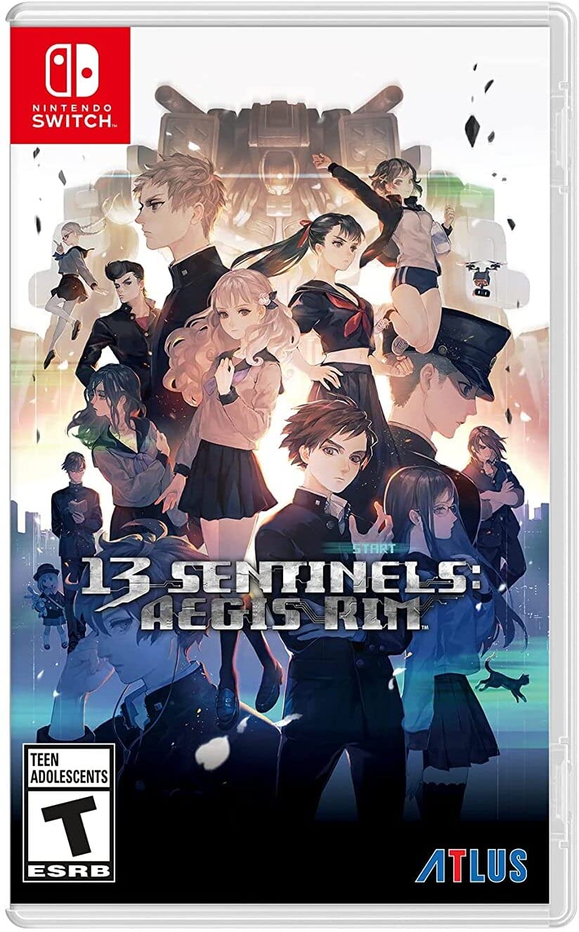 SEGA 13 Sentinels: Aegis Rim - Nintendo Switch Game, Model ST-22044-1, Engaging Strategy Adventure