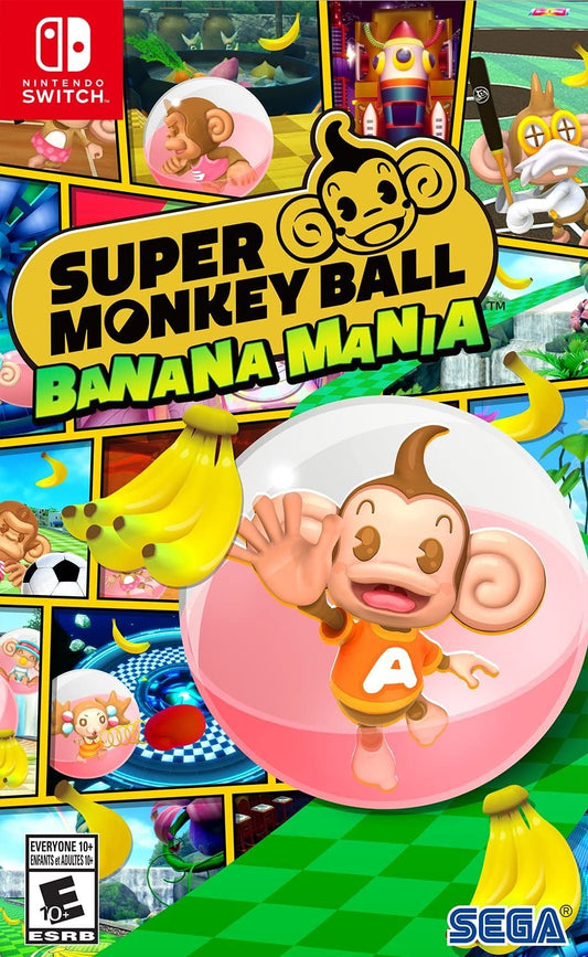 SEGA Super Monkey Ball Banana Mania Standard Edition - Nintendo Switch Game, Model SB-77024-7
