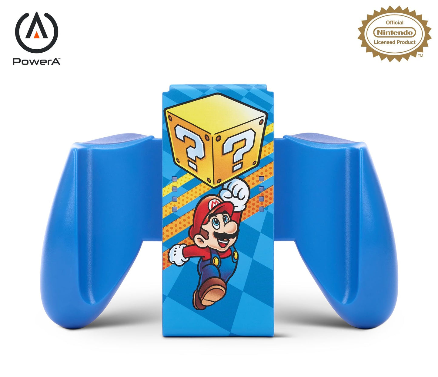 PowerA Joy-Con Comfort Grip - Nintendo Switch - Mystery Block Mario - Model NSAC0134-01