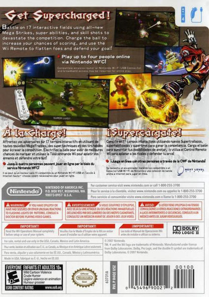 Nintendo Mario Strikers Charged - Soccer Video Game for Wii - Model SG_B000INV44U_US
