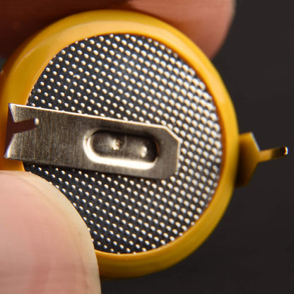 taessv CR2032 Battery Pack - 12 Count 3V Lithium Batteries with Solder Tabs for SNES, N64, Gameboy Replacement