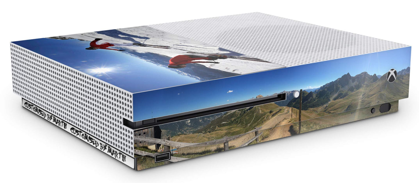 giZmoZ n gadgetZ Xbox One S Custom Console Skin Decal + 2 Controller Skins - XBS, CUSTOM Design