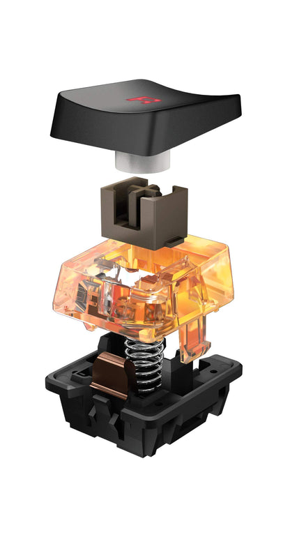 ROCCAT Vulcan 121 Mechanical Gaming Keyboard, Titan Switch, AIMO RGB, Black