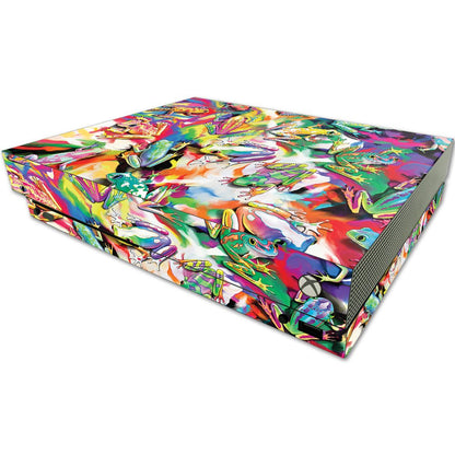 MIGHTY SKINS MightySkins Skin for Microsoft One X Console - Wet Paint, Durable Vinyl Decal Cover, Easy Apply & Remove