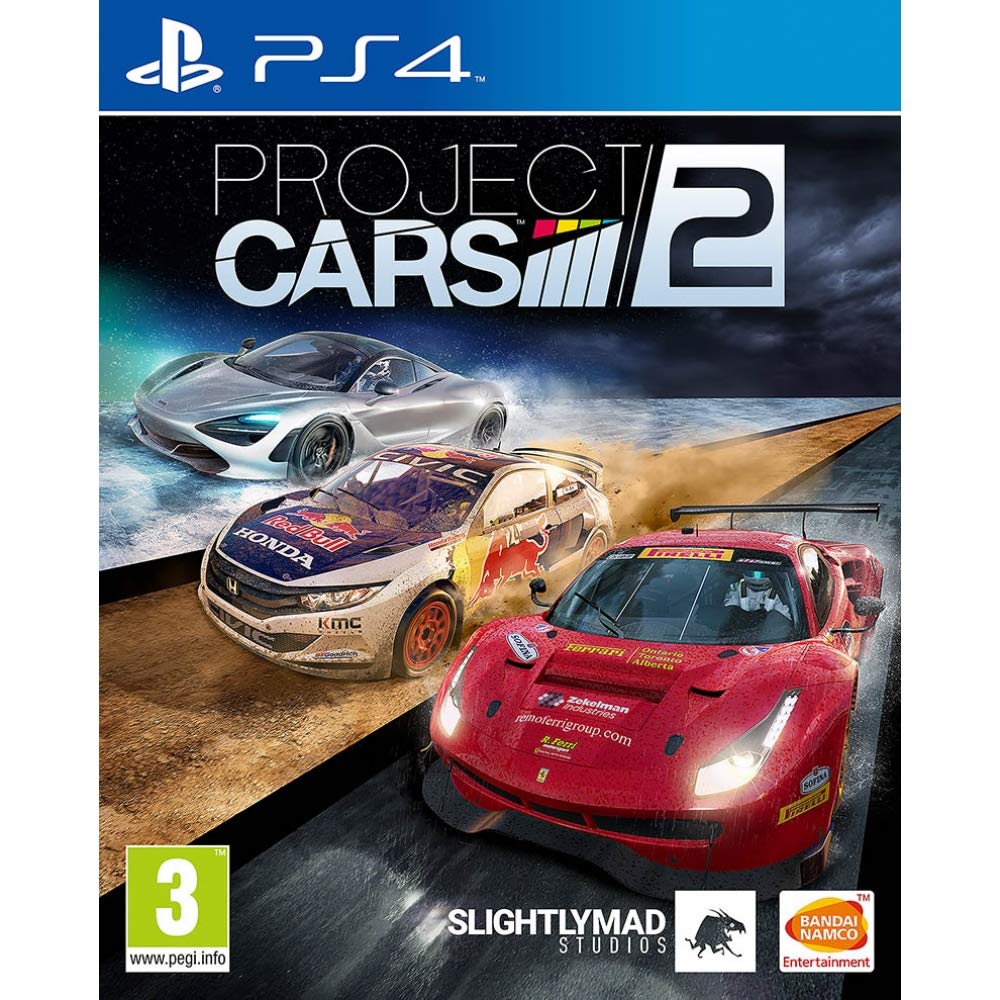 BANDAI NAMCO Entertainment Project Cars 2 (PS4) - Multicolor, Model 112472