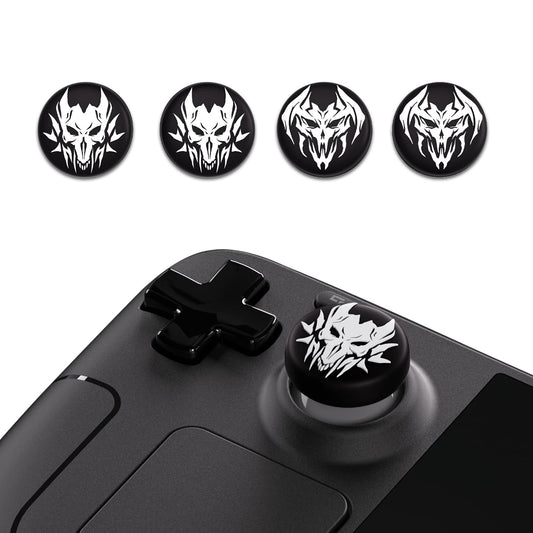 PlayVital Thumb Grip Caps for Steam Deck - Silicone Joystick Covers, Lich Demons, Model YFSDM001