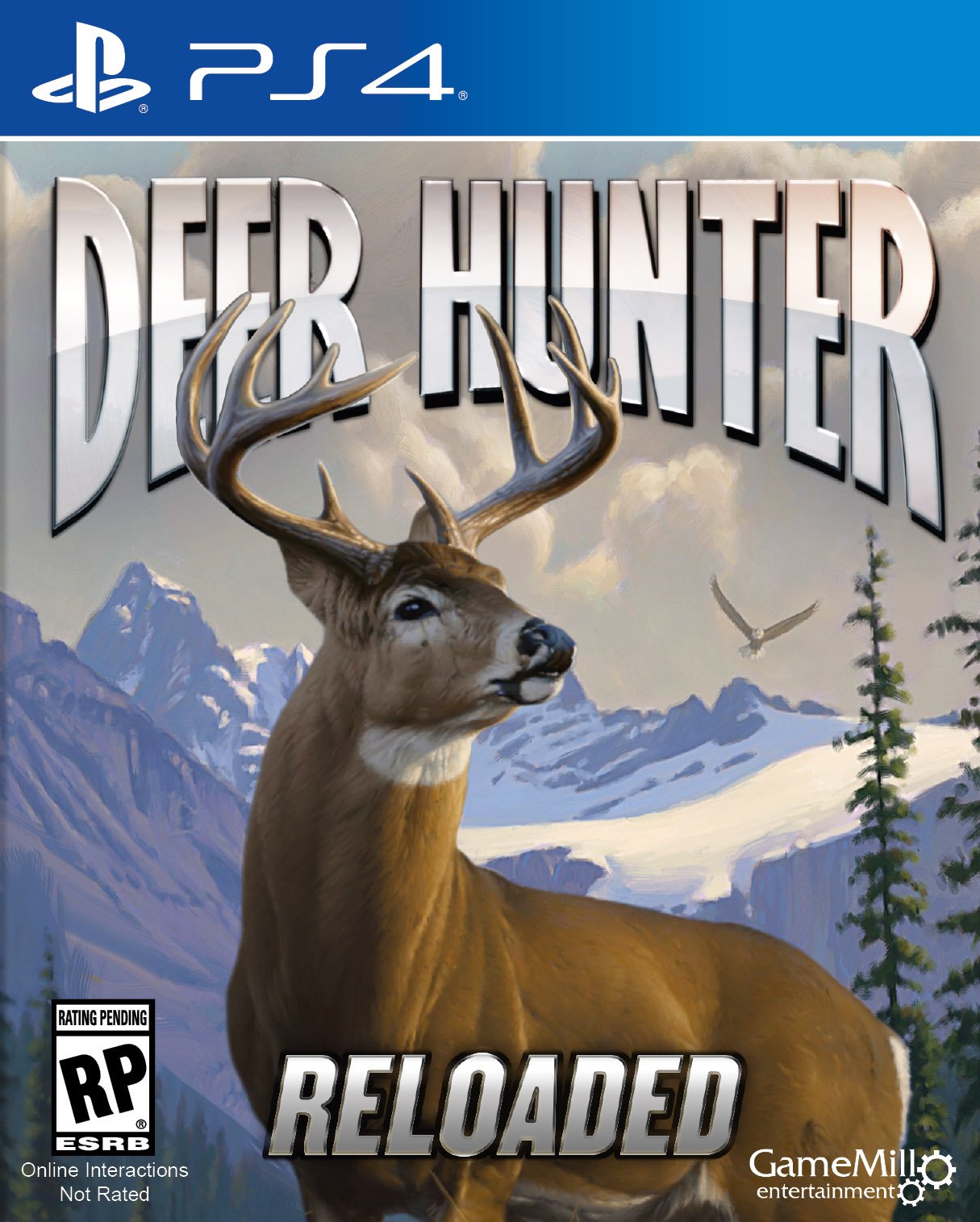 Game Mill Deer Hunter Reloaded - PS4 Standard Edition, Model 834656000431, Immersive Hunting Experience