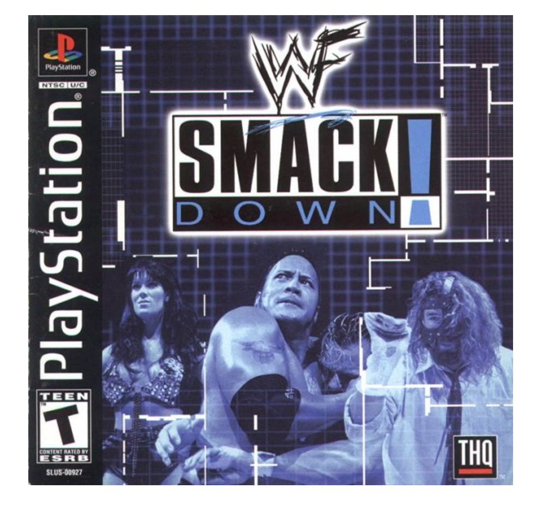 THQ WWF Smackdown! - Classic Wrestling Game for PlayStation - Exciting Gameplay