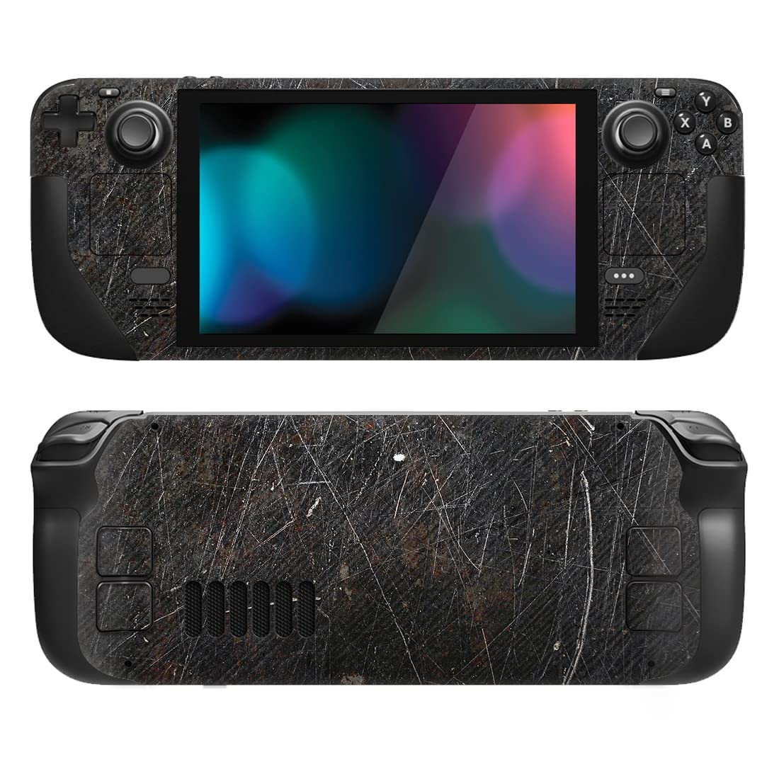 PlayVital Full Set Protective Skin Decal for Steam Deck LCD  Custom Stickers Vinyl Cover for Steam Deck OLED - Scratches