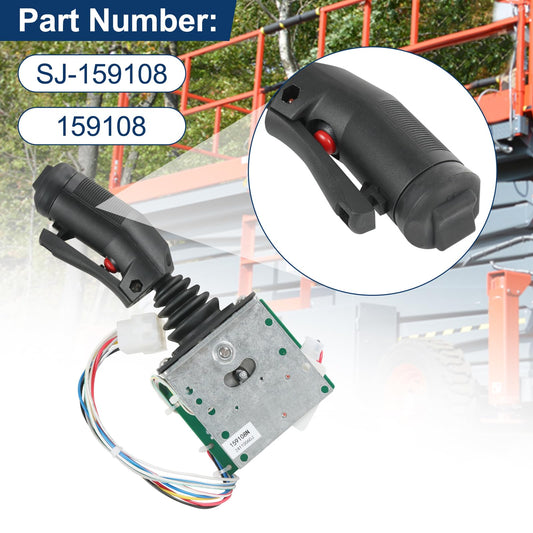 RALBDX Joystick Controller SJ-159108 for Skyjack Scissor Lifts - Black