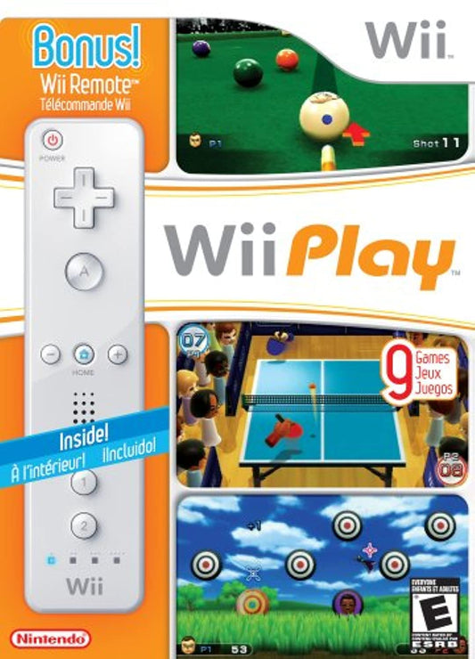 Nintendo Wii Play with Wii Remote - Model 045496890179 - Fun Multiplayer Gaming Experience