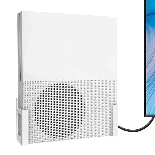 Wall Mount Compatible for Xbox One S,Wall Mount Holder Compatible for Xbox One S,Wall Shelf Bracket Compatible for Xbox 1 S