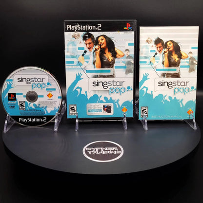 PlayStation SingStar Pop Game for PlayStation 2 - Fun Karaoke Experience