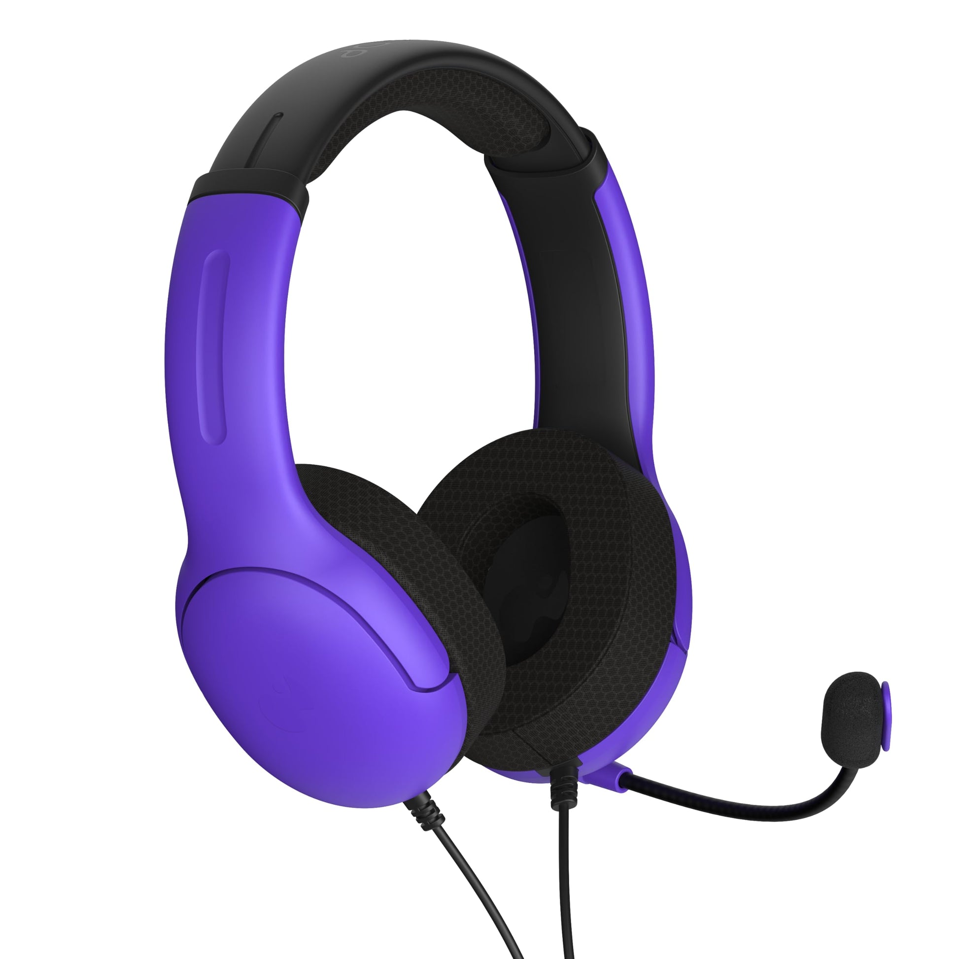 PDP AIRLITE Wired Stereo Gaming Headset  Officially Licensed Sony PlayStation 5  PS5/PS4/PS3/PC  Lightweight Durable Headphones  3.5mm Audio Jack  Noise-canceling Flip-to-Mute Mic  Ultraviolet Purple
