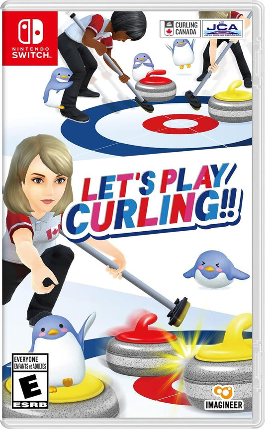 Imagineer Lets Play Curling!! - Nintendo Switch Game, Model IMNR-NSW-LPCURL