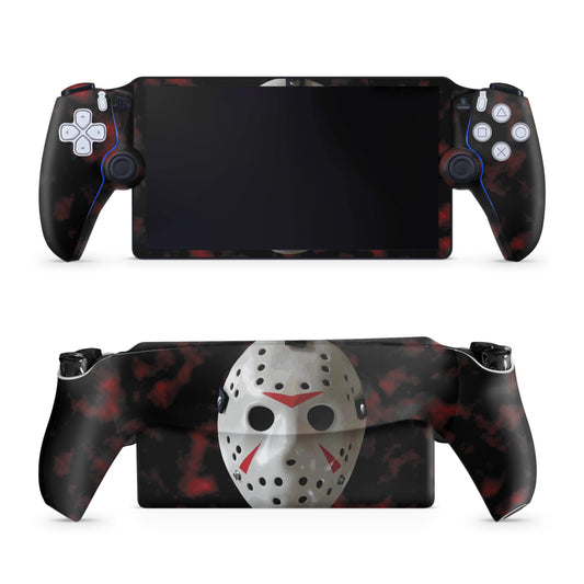 Gaming Skin Compatible with PS5 Portal Remote Player - 13th Nightmare - fine 3M Vinyl Protective Wrap Decal Cover - Easy to Apply | Crafted in The USA by MightySkins