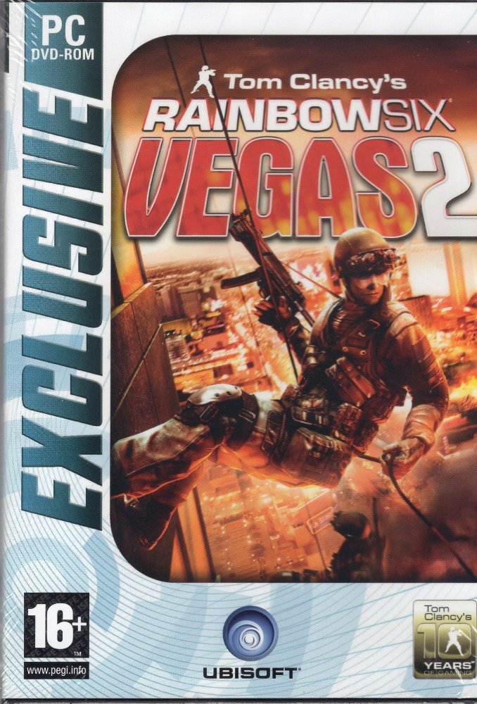 Ubisoft Tom Clancys Rainbow Six Vegas 2 - PC Game, Model 68395, Tactical Shooter Action