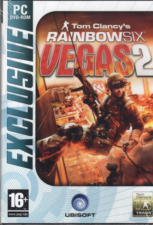 Ubisoft Tom Clancys Rainbow Six Vegas 2 - PC Game, Model 68395, Tactical Shooter Action