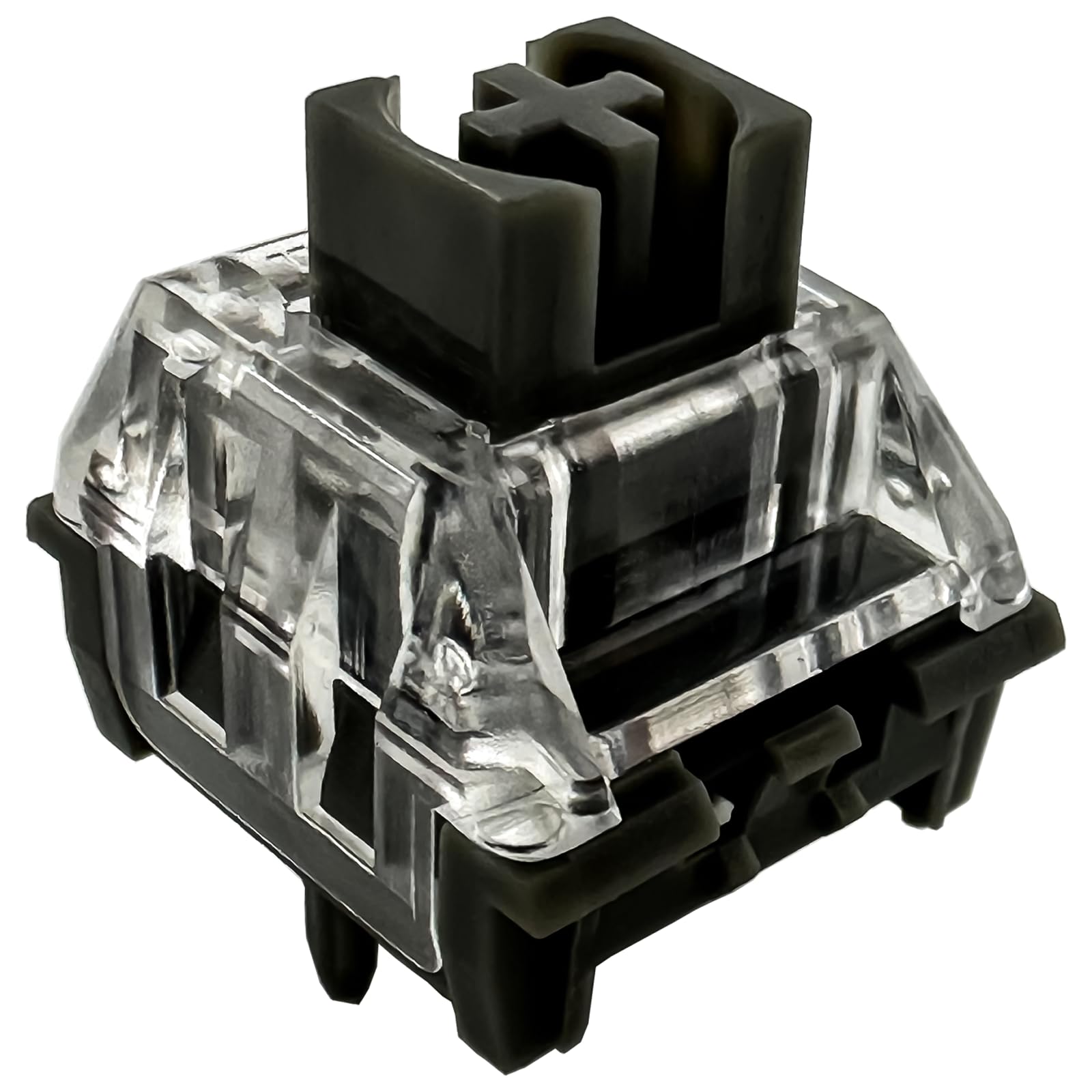 Zjmehty Kailh Midnight PRO Switches for Mechanical Gaming Keyboard 5-pin/40gf Linear/Silent Switches(Midnight Linear 72Pcs)