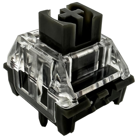 Zjmehty Kailh Midnight PRO Switches for Mechanical Gaming Keyboard 5-pin/40gf Linear/Silent Switches(Midnight Linear 72Pcs)