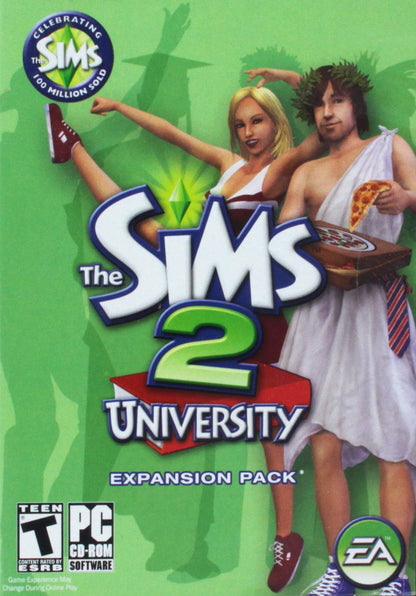 Electronic Arts The Sims 2 University Expansion Pack for PC - Engage in Campus Life and New Challenges