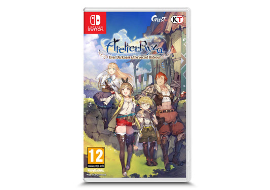 Koei Tecmo Atelier Ryza: Ever Darkness & the Secret Hideout - Nintendo Switch Game, Model 5060327535567