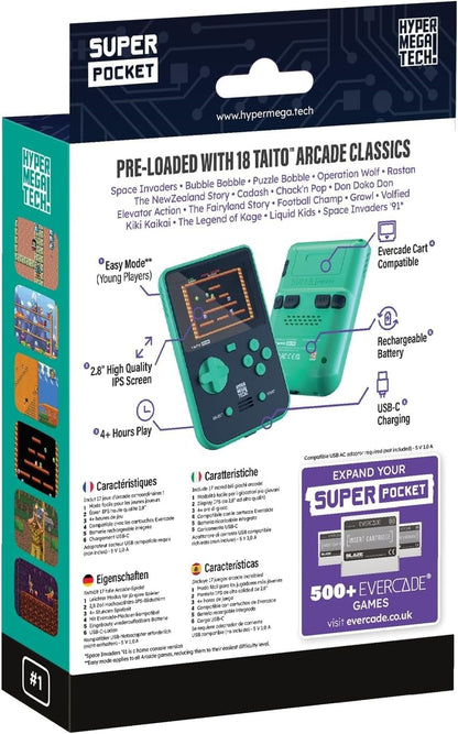 Blaze Entertainment Super Pocket TAITO Edition - Medium Green Plastic Model FG-TAPK-HMT-USA