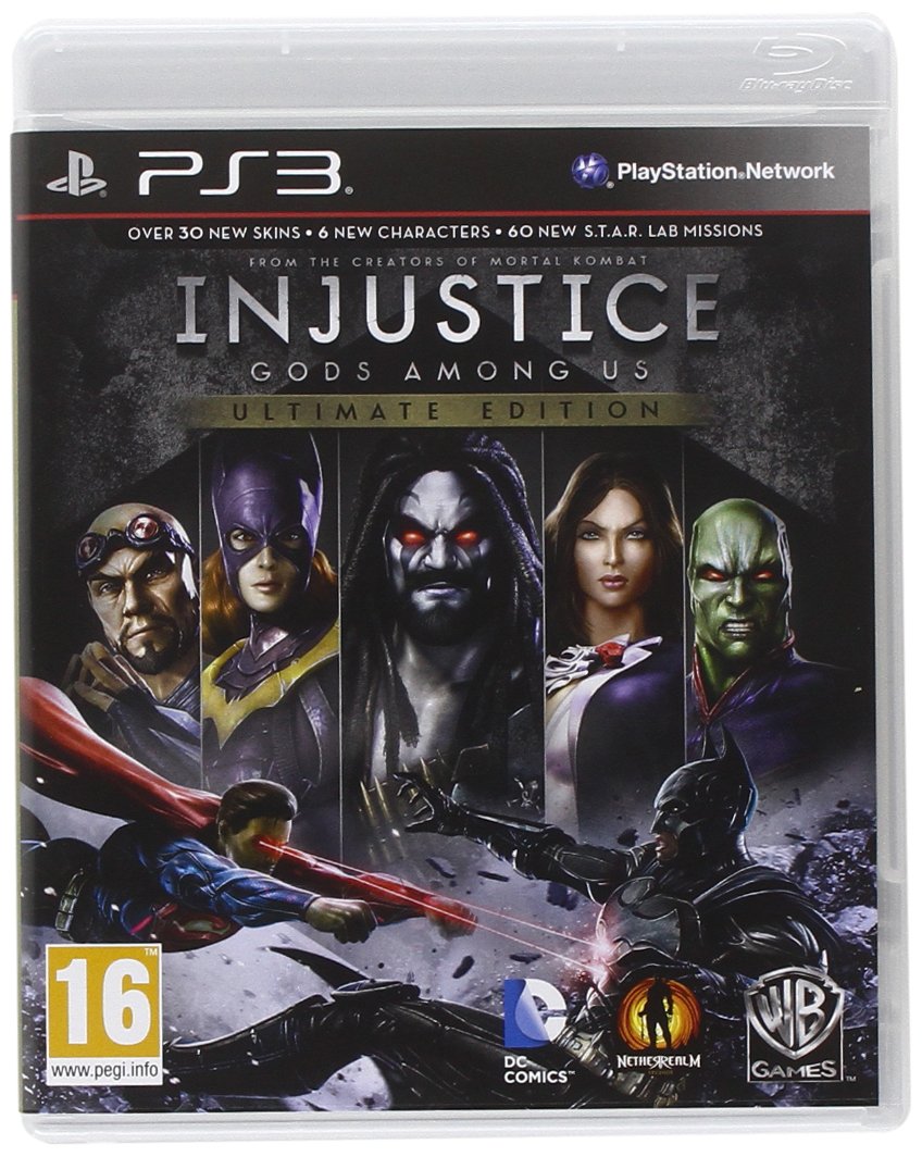 WARNER BROS Injustice Gods Among Us Ultimate Edition - PS3 Game, Model 83302