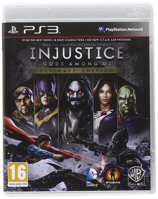 WARNER BROS Injustice Gods Among Us Ultimate Edition - PS3 Game, Model 83302