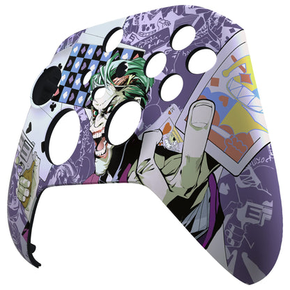 eXtremeRate Custom Shell for Xbox Series X/S Controller - Clown Cards - FX3T129 - Scary-Theme Replacement Cover