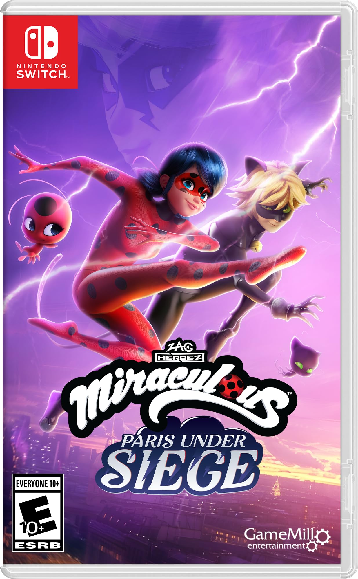 Game Mill Miraculous: Paris Under Siege - Nintendo Switch Adventure Game