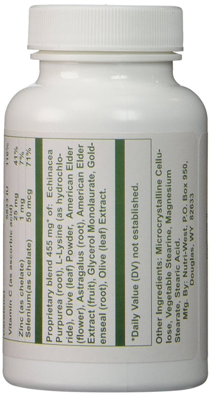 Nutri-West Total VR-X - 120 Count Dietary Supplement - Formerly Total Virx - Model 2704A