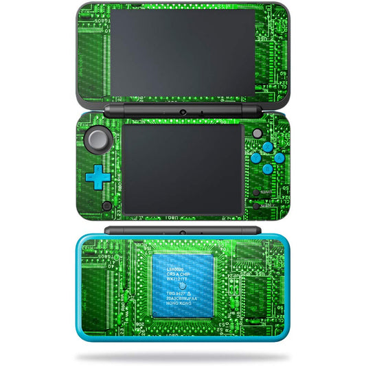 MightySkins Carbon Fiber Skin for Nintendo New 2DS XL - Style | Protective  Durable Textured Carbon Fiber Finish | Easy to Apply  Remove  and Change Styles | Made in The USA (CF-NI2DSXL-Circuit Board)