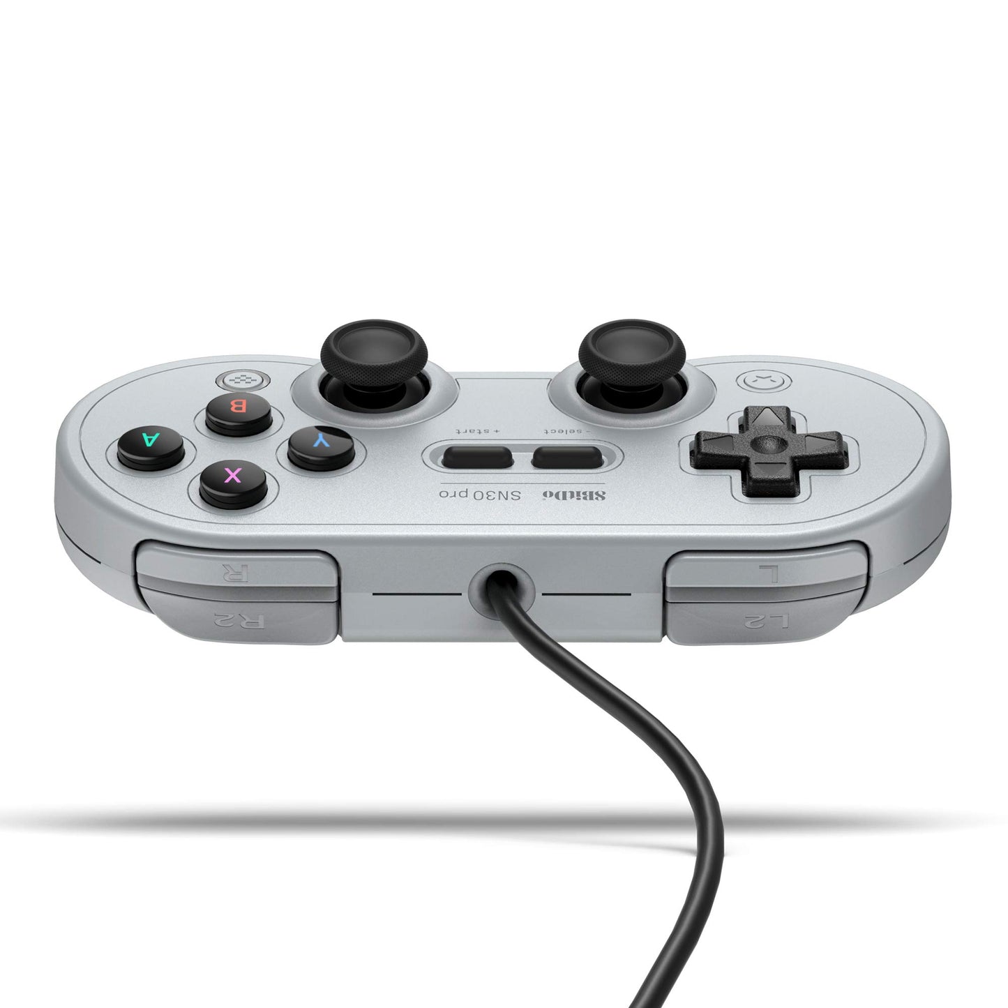 8BitDo SN30 Pro USB Wired Controller for Switch & Windows - Gray Edition, Model 6922621501794